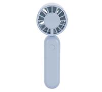 Haofy Mini Ventilatore Portatile Motore Brushless Ricaricabile 3 velocità Forte Flusso D'aria Design Pieghevole Alimentato Tramite USB Tipo C con Struttura Compatta per Viaggi (148 * 51*Ahm)