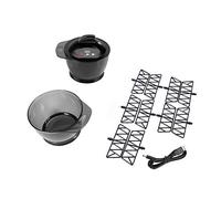 Haofy Miscelatore Automatico 320ML per Tintura Capelli con Display LCD Timer Regolabile Ciotola per Miscelazione Uniforme per Uso Domestico, Salone Professionale, Colore Capelli Senza Sforzo