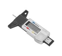 Haofy Misuratore di profondità del Battistrada per Pneumatici Display Digitale di Precisione da 0,01 Mm con Sonda in Metallo per Auto, Camion, Moto, Design Piccolo e Portatile per Garage, Vita in,