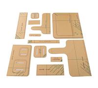 Haofy Modello Acrilico per Borsa a Tracolla, Strumento Trasparente Durevole per un Taglio Accurato, 12 Pezzi per Forniture Artigianali di Disegno Fatto a Mano Fai-da-te