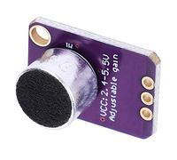 Haofy Modulo Amplificatore Microfonico a Elettrete MAX4466 Guadagno Regolabile per Convertitori Vocali e Registrazione Audio - per Progetti di Risposta Audio