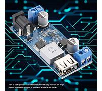 Haofy Modulo di Alimentazione Step-down DC-DC da 30 W. Lunga Durata per la Ricarica del Telefono