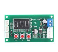 Haofy Modulo Digitale Regolatore di Controllo Temperatura Ventola PWM per Ventola EBM EC Spegnimento a Bassa Temperatura -9,9-99, ℃ Misurazione per Componenti Elettronici