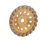 Haofy Mola Diamantata Resistente Alla Ruggine Disco da Taglio Efficiente per Pareti in Marmo Granito Granito 22 Mm Oro (180 mm)