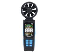 Haofy Monitoraggio della velocità Dell'aria Anemometro Digitale Portatile per Meteorologia -Enthusiasts LCD Display di Illuminazione Forno