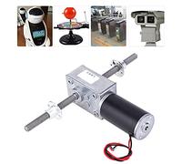 Haofy Motoriduttore a Vite Senza Fine Struttura dal Funzionamento Silenzioso per Motoriduttore a Vite Senza Fine con Riduzione della velocità, Adatto per Il Movimento Relativo della Flangia - Corpo