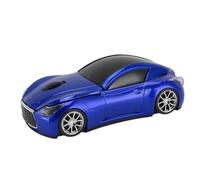 Haofy Mouse a Forma di Auto Wireless 1600 DPI Sensore Ottico USB 2,4 GHz USB per 98, modalità di Sospensione Automatica dei Laptop (BLUE)