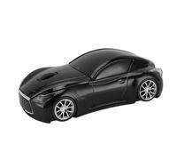 Haofy Mouse a Forma di Auto Wireless 1600 DPI Sensore Ottico USB 2,4 GHz USB per 98, modalità di Sospensione Automatica dei Laptop (BLACK)