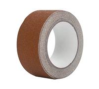 Haofy Nastro Adesivo Antiscivolo, Nastro Antiscivolo che Migliora la Presa, Adesivo di Sicurezza Adesivo Forte per Interni ed Esterni per Piscina per Scale a Pavimento(Marrone)