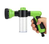 Haofy Nebulizzatore di pistola di schiuma multifunzione per pulire auto default giallo(Green)