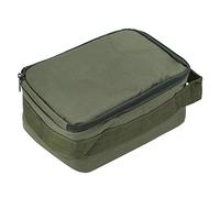 Haofy Organizzatore di Attrezzature per la Pesca e Portatili con 4 Strati, Borsa per lo Stoccaggio Dell'esercito Verde con Comodo per i Pescatori, Adattato Alla Lenza e Alla Ruota