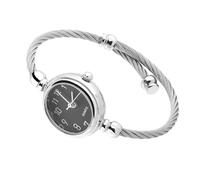 Haofy Orologio Analogico Al Quarzo da Donna, Design con Bracciale Aperto e Quadrante con Numeri Romani, Cinturino in Lega Leggera per le Donne, Abiti Quotidiani, Pendolarismo, Ufficio, Fine