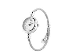 Haofy Orologio Analogico Al Quarzo da Donna, Design con Bracciale Aperto e Quadrante con Numeri Romani, Cinturino in Lega Leggera per le Donne, Abiti Quotidiani, Pendolarismo, Ufficio, Fine
