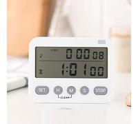 Haofy Orologio con Timer a Vibrazione Muta, Design a Doppio Schermo con Funzione Timer Ultra Lungo per Promemoria di e Uso Domestico