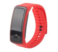 Haofy Orologio da Polso a LED Regolabile per Usura Quotidiana, Display Elettronico di 12 Ore Digitale per Uomini e Donne (rosso)