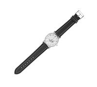 Haofy Orologio da Polso Analogico da Donna con Cinturino in Pelle PU e Design a Farfalla, Elegante Orologio Al Quarzo per Occasioni Casual Ed Eleganti (BLACK)