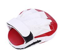 Haofy Pad da Boxe Ispessito Bersaglio da Allenamento in Spugna PU Durevole per MMA Karate Kick Boxing e Taekwondo (Rosso)