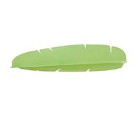 Haofy Paraspruzzi per Lavello da, Design a Foglia di Banana da 18 Pollici, con Forte Ventosa, in Silicone, Riutilizzabile, Barriera Antispruzzo per Lavare Piatti, Verdure, Piccola, Vita in, (GREEN)