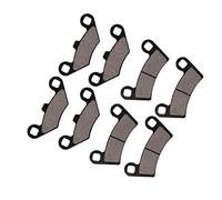 Haofy Pastiglie Freno in Ceramica 8 Pezzi di Ricambio Anteriori e Posteriori per 800 2008-2015 con Elevato Potere di Arresto, Resistenza Al Calore per Uso Fuoristrada, Manutenzione del Sentiero,