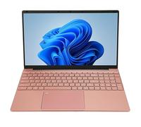 Haofy PC Portatile Rosa 2.4G 5G WiFi Quad CPU Portatile da 15,6 Pollici 100-240V 32GB per Lavoro (32+1 TB Spina UE)