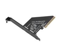 Haofy PCIE 4.0 X8 Scheda Adattatore Esterno Trasmissione Dati Efficiente per NVME SSD GPU EGPU [Easy Installation] per Appassionati di PC
