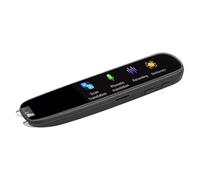 Haofy Penna di Traduzione Multiuso Smart Scan per Viaggi D'affari, Interfaccia Touch Screen per Non Vedenti, Batteria a Lunga Durata per la Comunicazione Linguistica Internazionale (BLACK)
