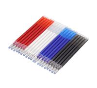 Haofy Penne Cancellabili a Caldo 80 Pezzi con Ricariche Nere, Bianche, Rosse, Blu per Marcare Tessuti, Cucito, Sartoria Adatte per Abbigliamento, Borse, Scarpe, Artigianato, Vita in, Piccoli Spazi