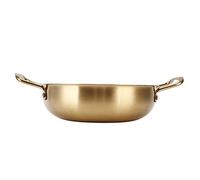 Haofy Pentola per Ramen in Acciaio Inossidabile, Design Compatto e Leggero per un Riscaldamento Rapido e Uniforme su Fornelli a Induzione a Gas, capacità di 1,5 Litri, Scrivania da Ufficio,