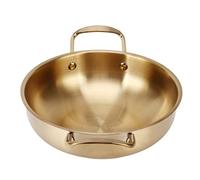 Haofy Pentola per Ramen in Acciaio Inossidabile, Design Compatto e Leggero per un Riscaldamento Rapido e Uniforme su Fornelli a Induzione a Gas, capacità di 1,5 Litri, Scrivania da Ufficio,