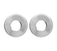 Haofy Piastre per Bocchetta per Scaletta per Piscina, 2 Pezzi Piastra di Copertura per Bocchetta per Scaletta per Piscina per Tubi per Scaletta da 5 Cm Parti di Ricambio per Corrimano per Piscina