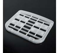 Haofy Piatto da Cucina Piano Porta-porta-porta-scaffale Organizzatore Spazio Risparmio di 30 Kg di Carico per la Maggior Parte delle Piastre in Plastica