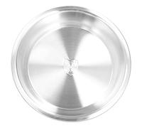 Haofy Piatto Fondo Resistente in Acciaio Inossidabile con Bordi Arrotondati e Lisci Piatto da Portata per Zuppa di Insalata per Domestica, Lucidatura a Specchio, Riutilizzabile Impilabile per