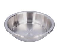 Haofy Piatto Fondo Rotondo in Acciaio Inossidabile 304 Lucidato a Specchio per Mangiare, Senza BPA, Impilabile per la Domestica 1 X Piatto (fondo Lizi 304: 20cm)