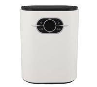 Haofy Piccolo Disumidificazione Silenzio Operatura Silenziosa con Tubo di Scarico 1,2L Capacità Ideale per la Cucina del Bagno della Camera Letto in Materiale Addominale Bianco (Spina europea)