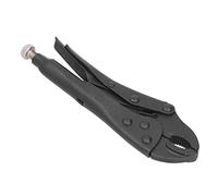 Haofy Pinza di Bloccaggio Regolabile a Bocca Tonda Artiglio Curvo Durevole per un Rapido Riposizionamento Pressione di Serraggio Ideale per gli Appassionati del Fai da Te Strumento Manuale (10