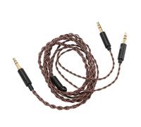 Haofy Plug Doppio da 3,5 Mm -in Cuffie CAVO PER T1 II T5 TRASSIONE SONO LOSSLESSAZIONE PER LEVI DI MUSICA CAVO SOSTITUZIONE DI UPAGGIO PER CUSTRO DI INTERFACCE DUALE 3,5 Mm