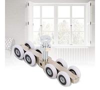 Haofy POM Ruota Sospesa per Porta Scorrevole Rullo Puleggia Installabile Durevole per Sala Riunioni Camera da Letto 100% Nuovo di Zecca per Bagno Home Office