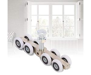 Haofy POM Ruota Sospesa per Porta Scorrevole Rullo Puleggia Installabile Durevole per Sala Riunioni Camera da Letto 100% Nuovo di Zecca per Bagno Home Office