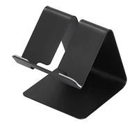Haofy Porta Cellulare, Supporto Regolabile in Alluminio con Angoli di Visione Multipli per Dispositivi Mobili in Ufficio e (BLACK)