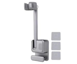 Haofy Porta Dell'essiccatore per Capelli, Parete del Gancio per Asciugacapelli Montati con Organizzatore di Corda e Supporto a Spazzola, Supporto per Asciugacapelli Rotanti per Camera