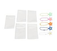 Haofy Porta Fotografica in PVC Trasparente da 3 Pollici, Manicotto per Piccole Schede a Stella 5 pezzi. Abbastanza per Soddisfare le Tue Esigenze, Pratiche e Facili da Usare, Meravigliose, Archivia