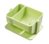 Haofy Porta Frullatore in Spugna di Bellezza a Doppio Scomparto - Design Multifunzionale, Robusto e Durevole, Salvaspazio, Adatto per Riporre Spugne per Piumini da Cipria per Trucco