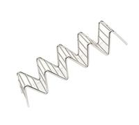 Haofy Porta Taco a Forma di V, Supporto per Taco in Acciaio Inossidabile per Servire Facilmente, Porta Alimenti Versatile con 3-4 Griglie, Ideale per e Hot Dog Nelle Feste in Casa (4-5 griglie