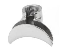 Haofy Portafiltro per, Beccuccio Doppio in Acciaio Inossidabile per Macchine da caffè Semiautomatiche, Esalta il Sapore con l'efficienza di Due Tazze per Baristi Domestici (Vite a 2 vie 1,0 mm)