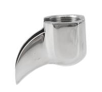 Haofy Portafiltro per, Beccuccio Doppio in Acciaio Inossidabile per Macchine da caffè Semiautomatiche, Esalta il Sapore con l'efficienza di Due Tazze per Baristi Domestici (Vite a 1 via 1,0 mm)