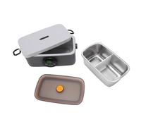 Haofy Portapranzo Elettrico da 1000 Ml con Batteria da 16000 MAh a Riscaldamento Rapido da 40 W per Ufficio, Viaggi in Auto, all'aperto