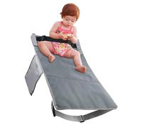Haofy Prolunga per Sedile Aereo per Bambini, Leggera e Universale per Un'esperienza di Volo Confortevole, Lunghezza Regolabile per Varie età, Include 1 Pedale e Custodia (GREY)