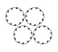 Haofy Protettore a Ruota a Ruota Gratta 21 Pollici Guardia per Le Prestazioni 2021-2023, Stipt Patch Patch del Berretto per in Plastica per Gli Appassionati di Automobili (#2)