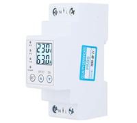 Haofy Protettore di Tensione di Alta qualità con Protezione Anti-tuono per la Sicurezza Domestica, Tensione di Ingresso 85-300 V, 1 X Protettore di (63A)