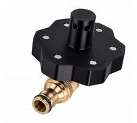 Haofy Pulitore per Telaio, 7x7x9 Cm, 99 G, Plastica Metallo | Accessorio per Idropulitrice Rimuove Fango Salino Dal Telaio, Si Collega Velocemente Al Tubo, Senza Attrezzi, Ferma la